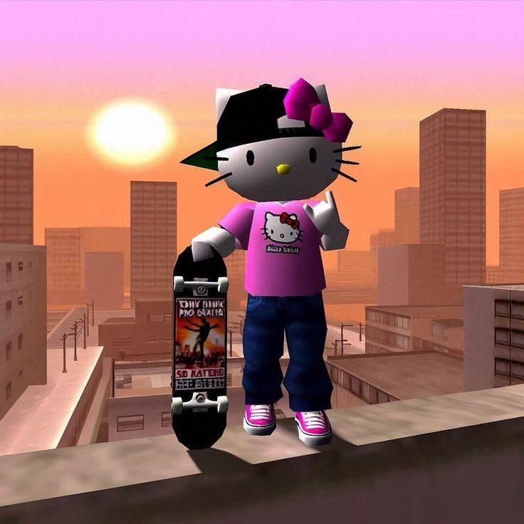 Hello Kitty Street Style