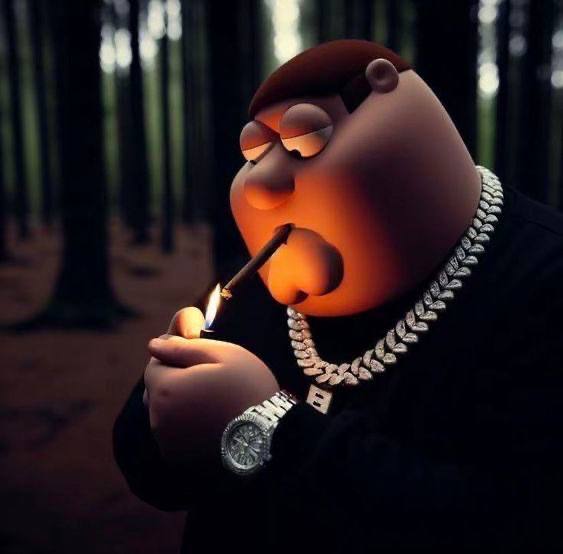 Peter Griffin Luxury Forest