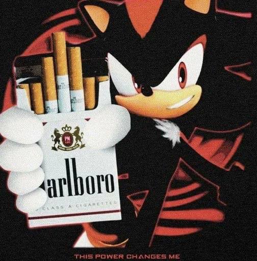Shadow with Marlboro